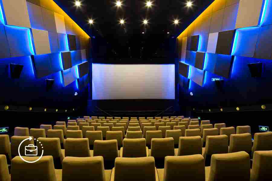 Trabajo para limpieza de cines