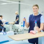 Trabajo para limpieza en hospitales
