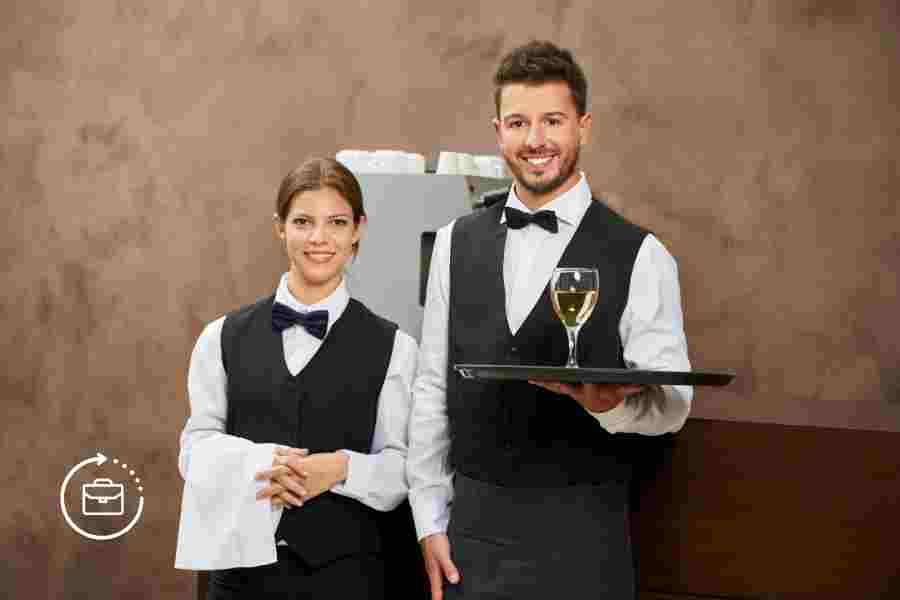 Trabajo para mesero en restaurante de hotel
