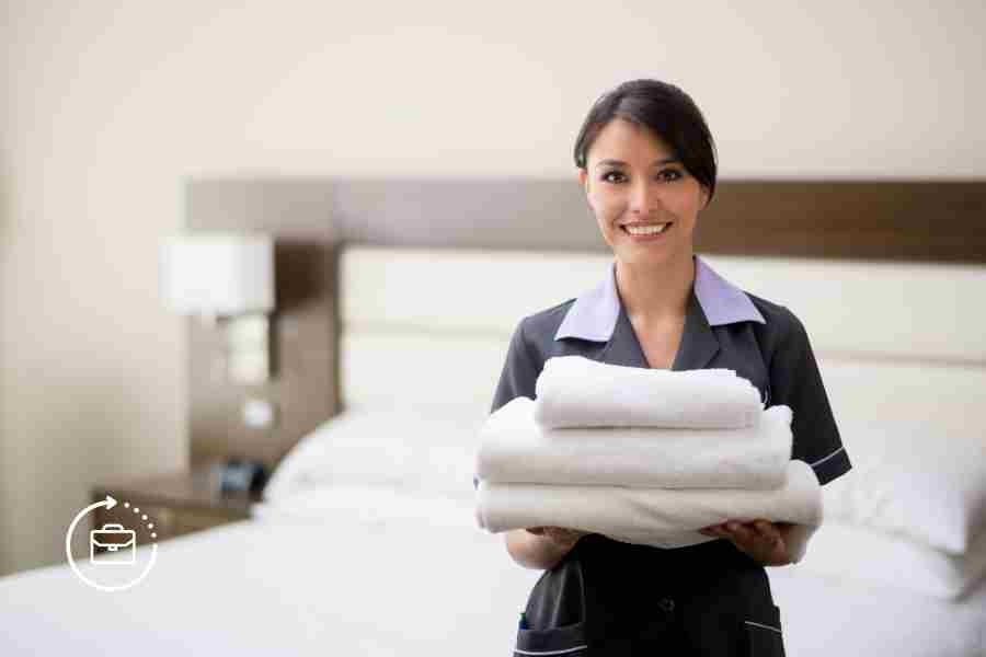 Trabajo para personal de limpieza en hotel